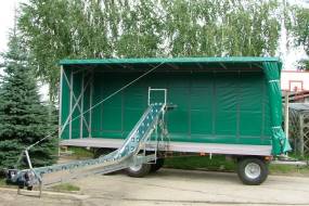 Transportador para cargar verduras