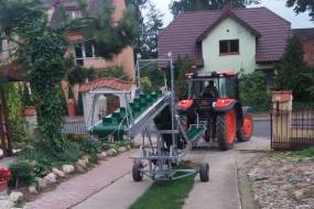 Transportador para cargar verduras