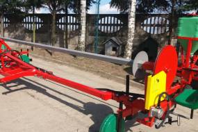 Máquinas para cubrir plantas con film y agrotextil